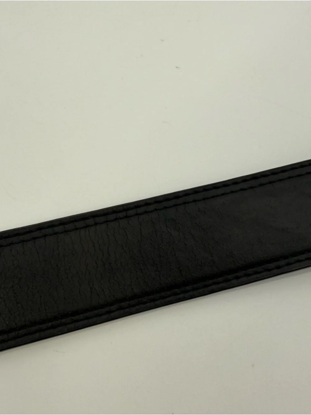 Dickies Mens Leather Reversible Belt Black & Brown Silver Classic